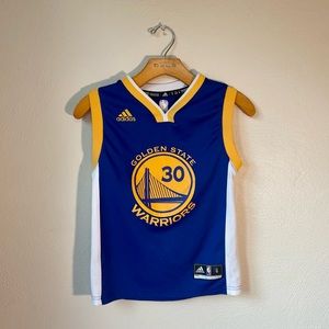 Adidas Golden State Warriors Kids Jersey, Curry
